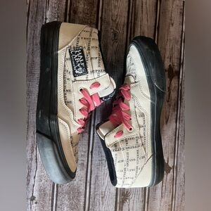 SUPREME VANS HALF CAB PRO GRID LOGO WHITE, MENS US 8